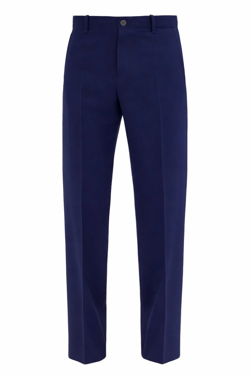 Classic Navy Straight Fit Trousers
